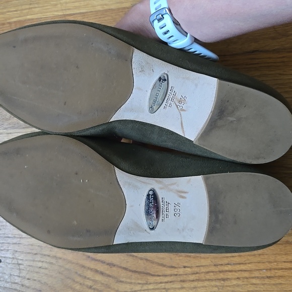 Sarah Flint Natalie Olive Suede 39.5 - Picture 4 of 4